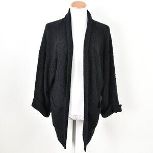 Wildfox White Label Oversize Cardigan Sweater Black - XS